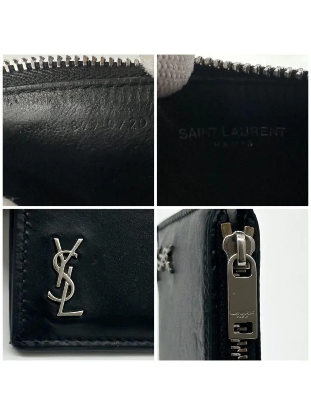 ★SOLD★ Saint Laurent Cassandra Fragment Case Coin Purse Card - Picture 8 of 10